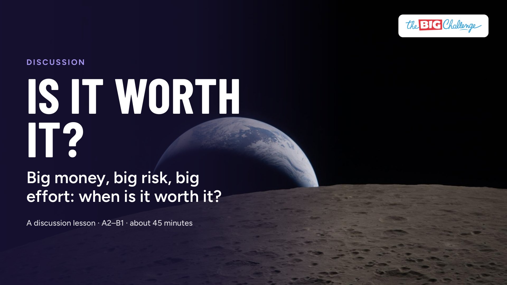 Is it worth it?