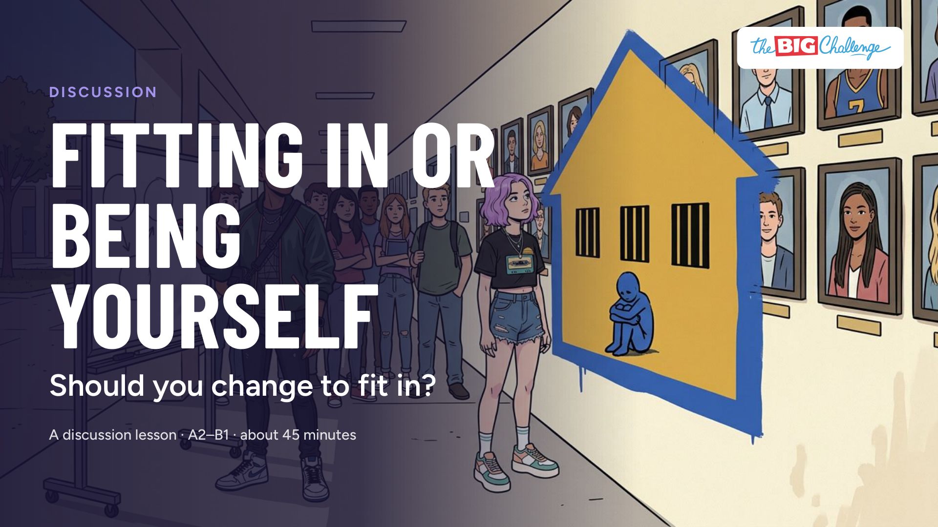 Fitting in or being yourself