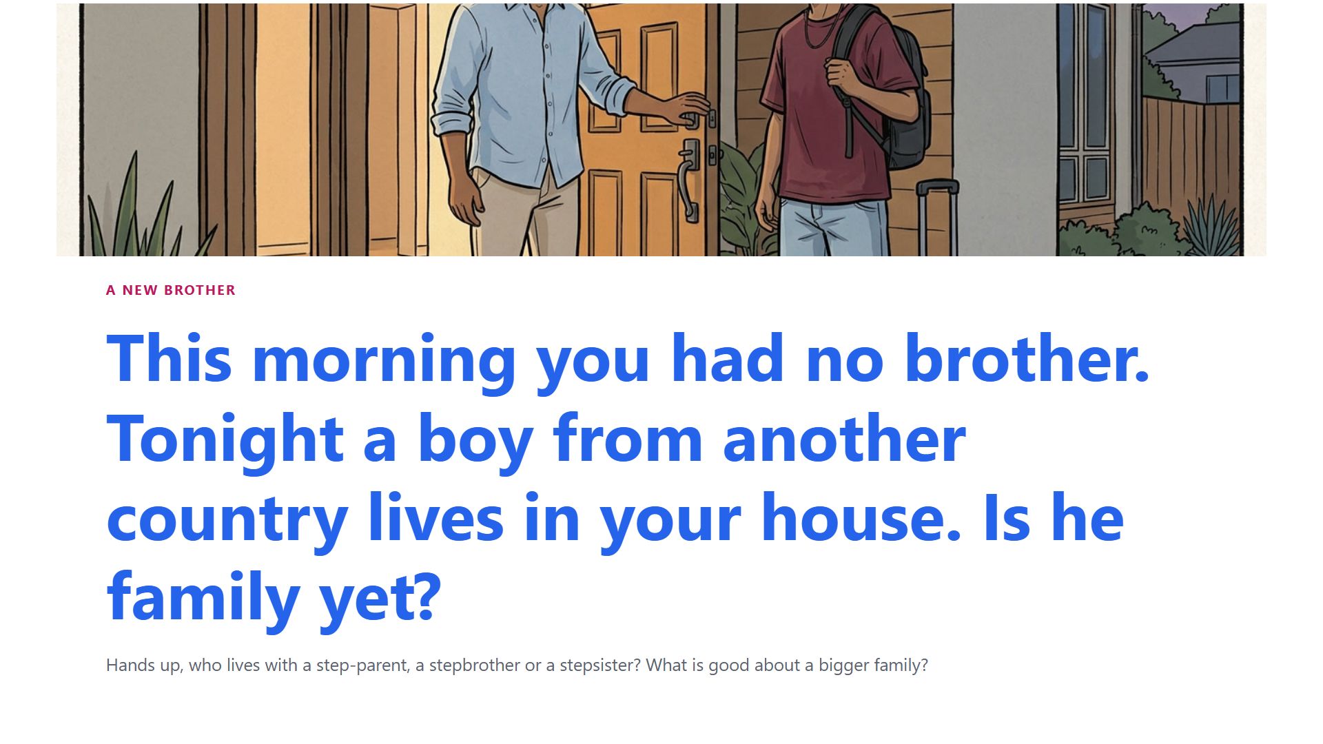 A new brother
